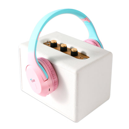 Eazy Kids Bluetooth 5.4 Wireless Headset - Pink