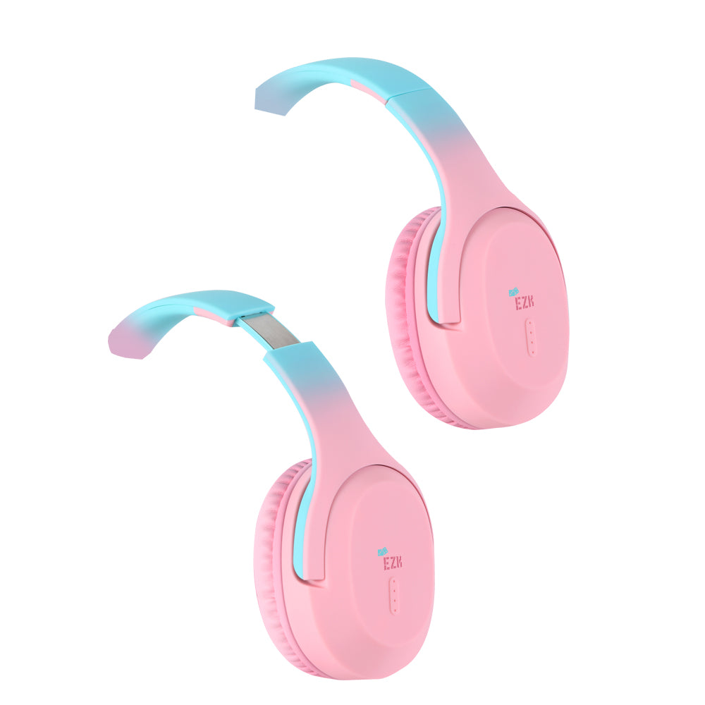 Eazy Kids Bluetooth 5.4 Wireless Headset - Pink