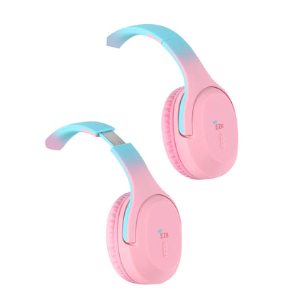 Eazy Kids Bluetooth 5.4 Wireless Headset - Pink