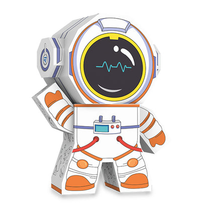Eazy Kids DIY Creative Spaceman – Includes 3 Color Pens | For Ages 3+