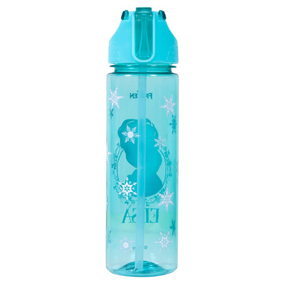 Disney Frozen Princess Elsa 2 - In - 1 Tritan Water Bottle - Baby Green (650ml)