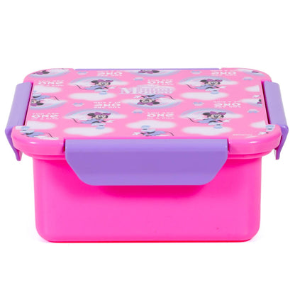 Disney Minnie Mouse Snack/Lunch Box - Pink (650ml)