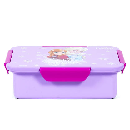 Disney Frozen Princess 1/2/3/4 Compartment Convertible Bento Lunch Box - Purple