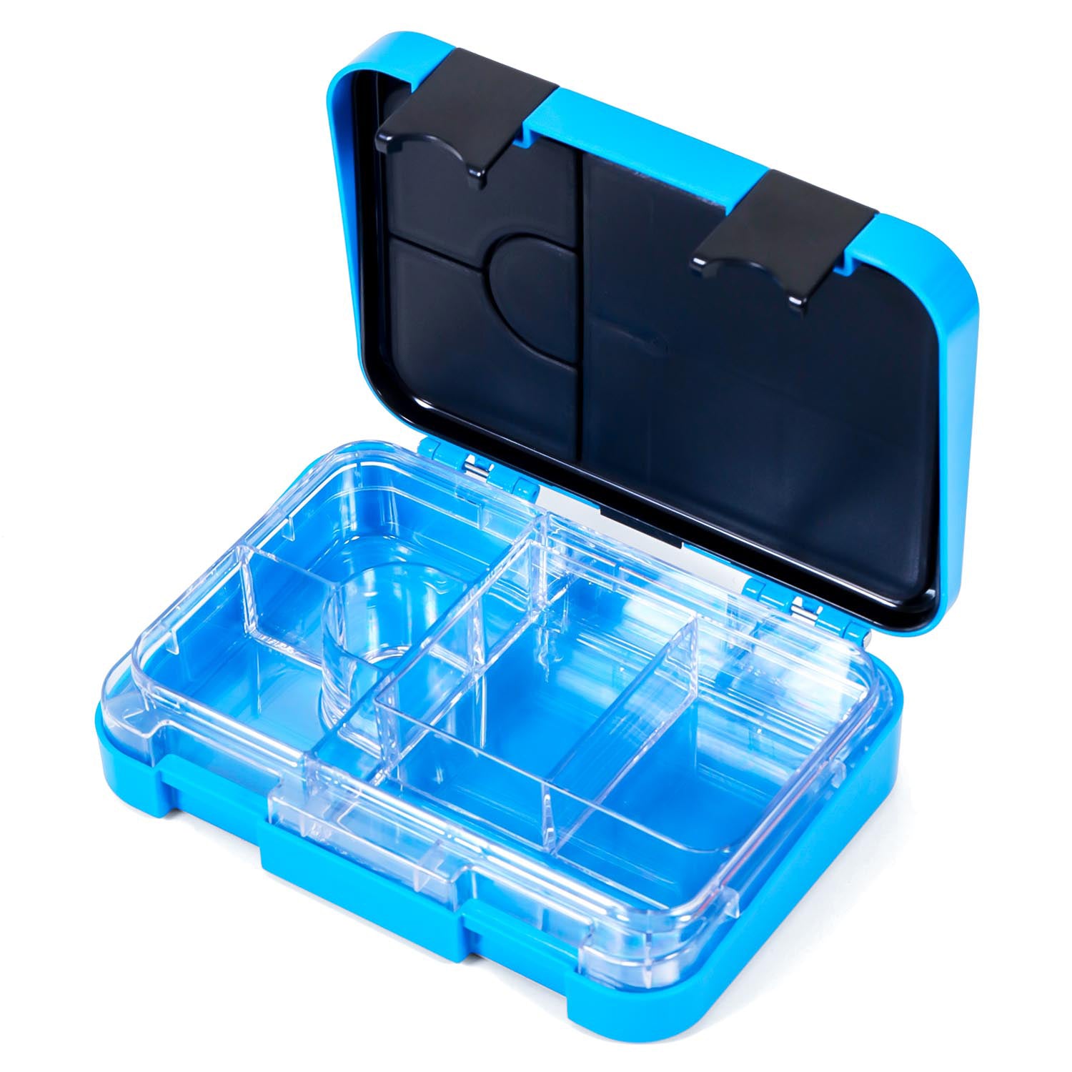 Marvel Beyond Amazing Spider Man 6/4 Compartment Convertible Bento Tritan Lunch Box - Blue
