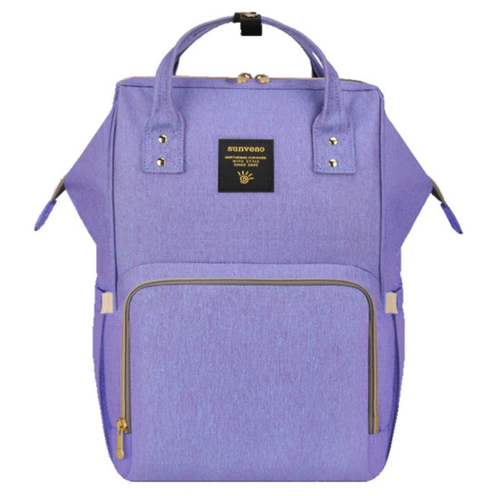 SUNVENO Diaper Bag - Blue Purple
