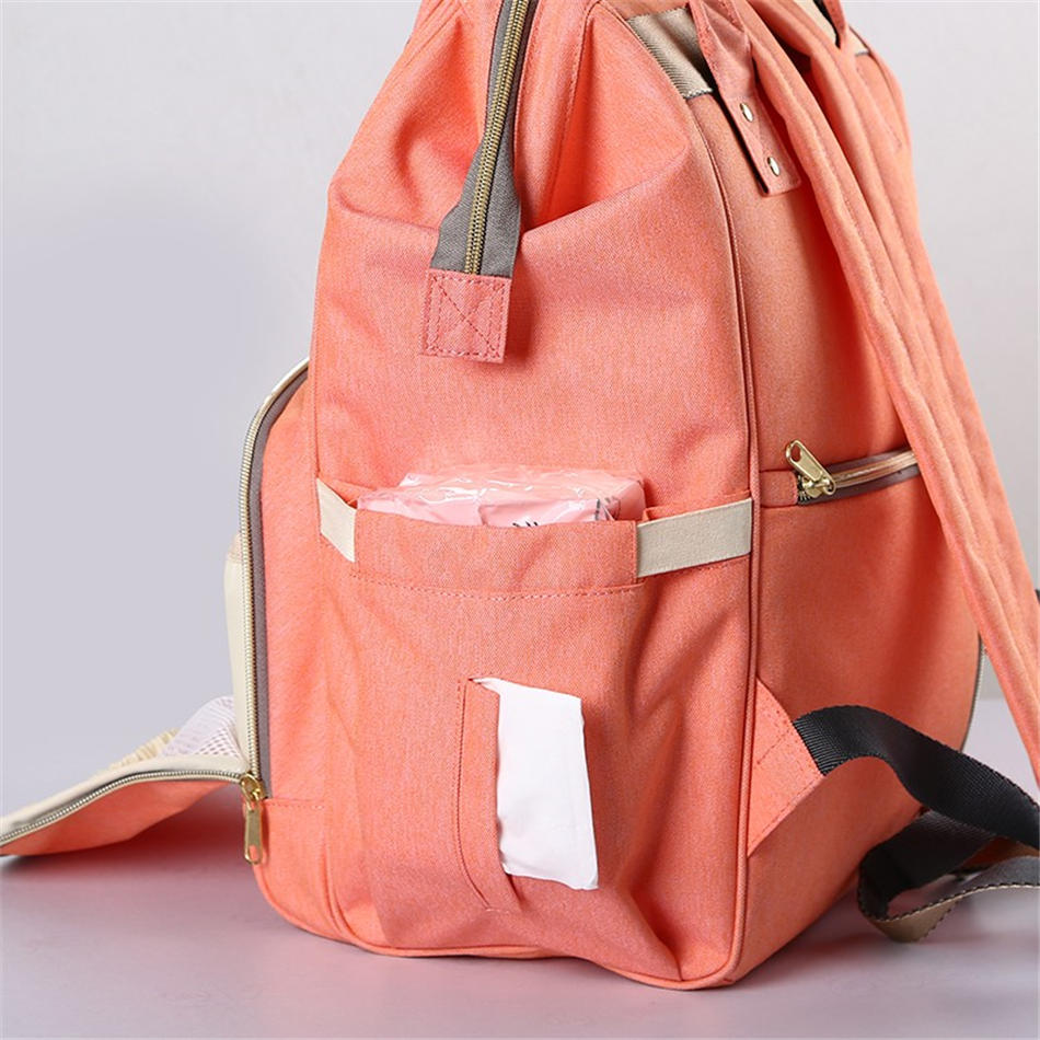 SUNVENO Diaper Bag - Peach