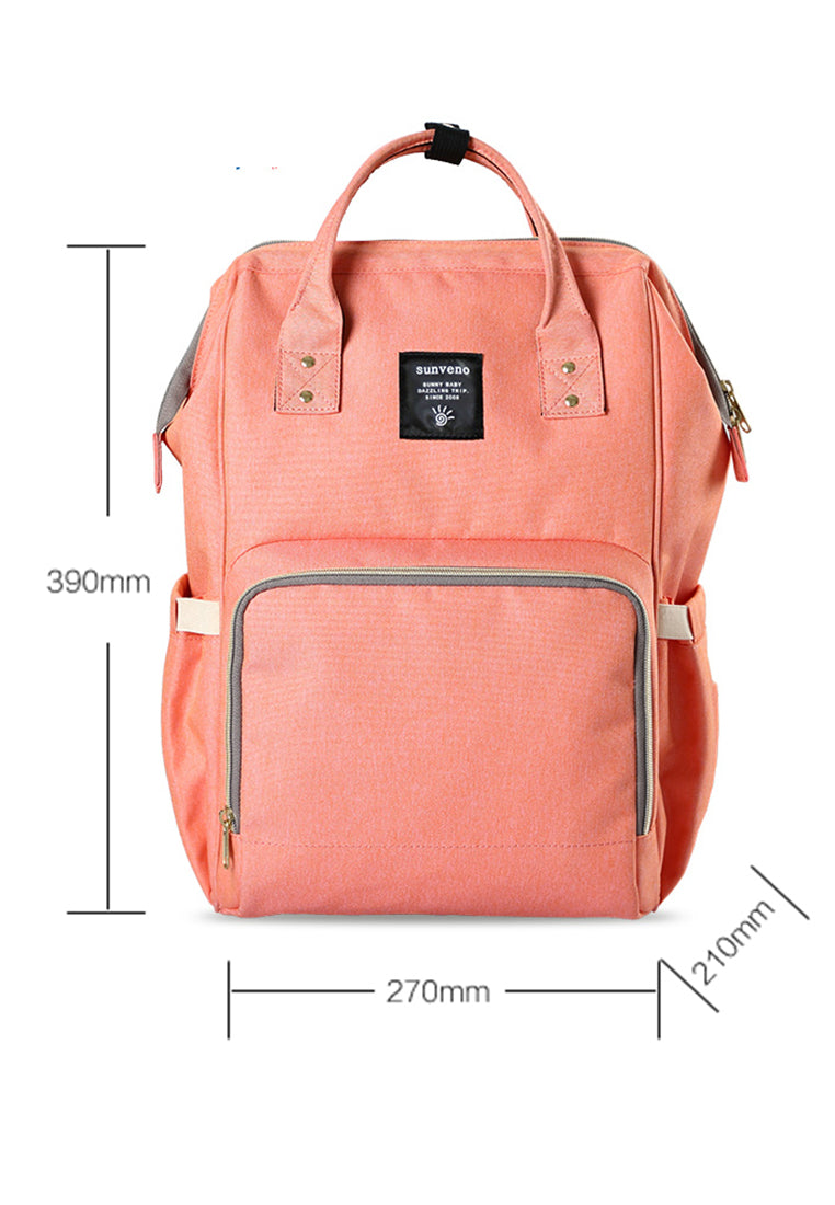 SUNVENO Diaper Bag - Peach