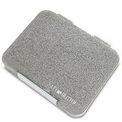Eazy Kids 6 & 4 Convertible Bento Lunch Box - Glitter Ivory