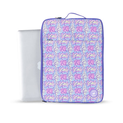 Eazy Kids Laptop/Tablet Sleeve - Butterfly Purple