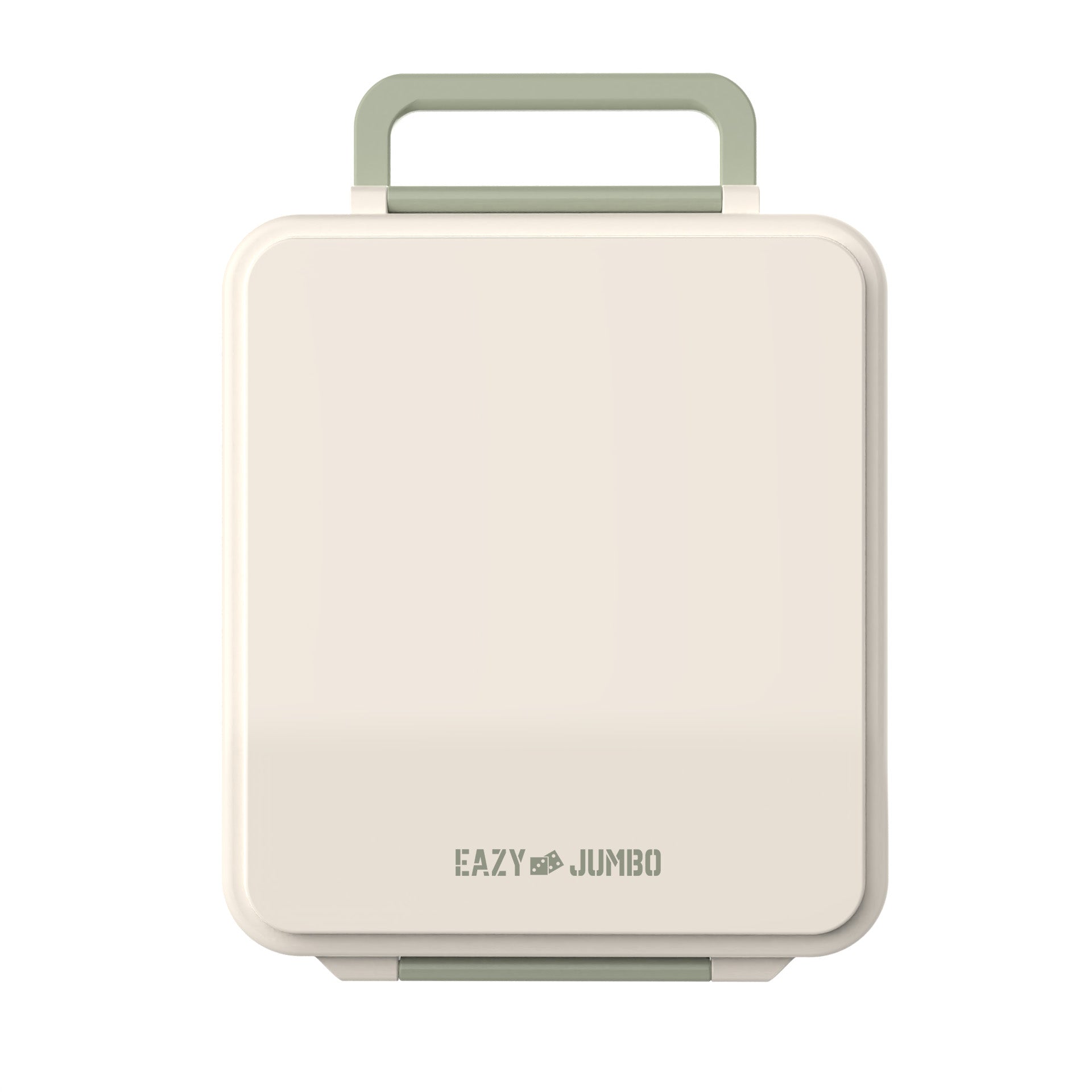 Eazy Kids Jumbo Bento Lunch Box w/Thermos & Dip Jar- Ivory