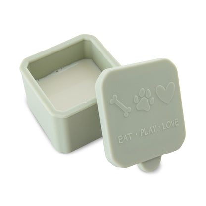 Eazy Kids Personalized Jumbo Bento Lunch Box w/Thermos & Dip Jar- Ivory