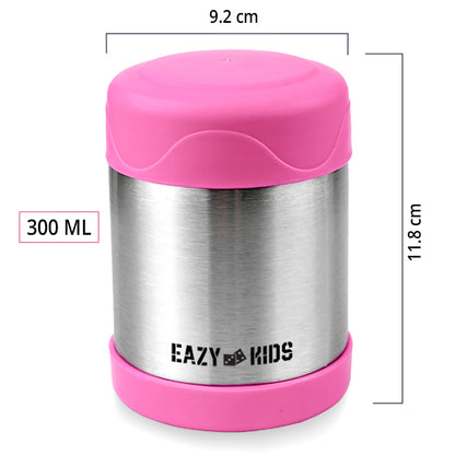 EAZY KIDS Jumbo Insulated Jar 300 ML - Pink