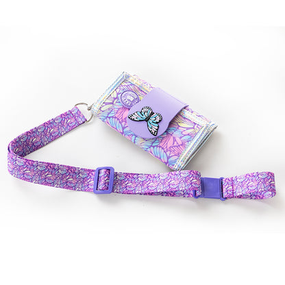 Eazy Kids Wallet - Butterfly Purple