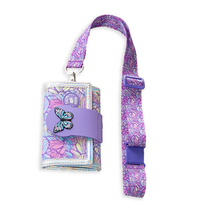 Eazy Kids Wallet - Butterfly Purple