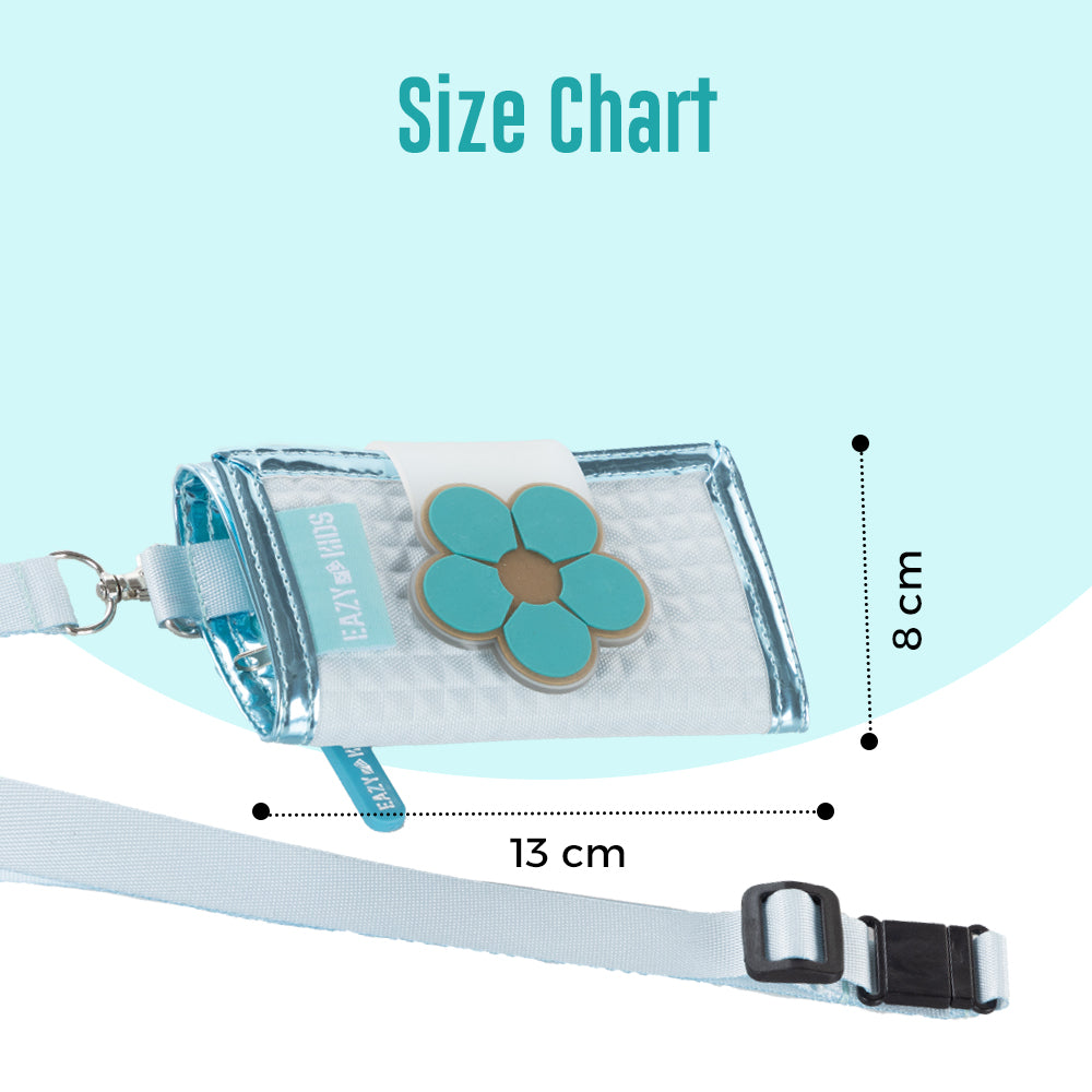 Eazy Kids Wallet - Daisy Flower Green