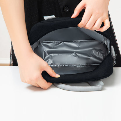 حقيبة غداء معزولة للأطفال من إيزي كيدز - أسود