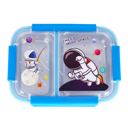 EAZY KIDS Lunch Box Astronaut - Blue