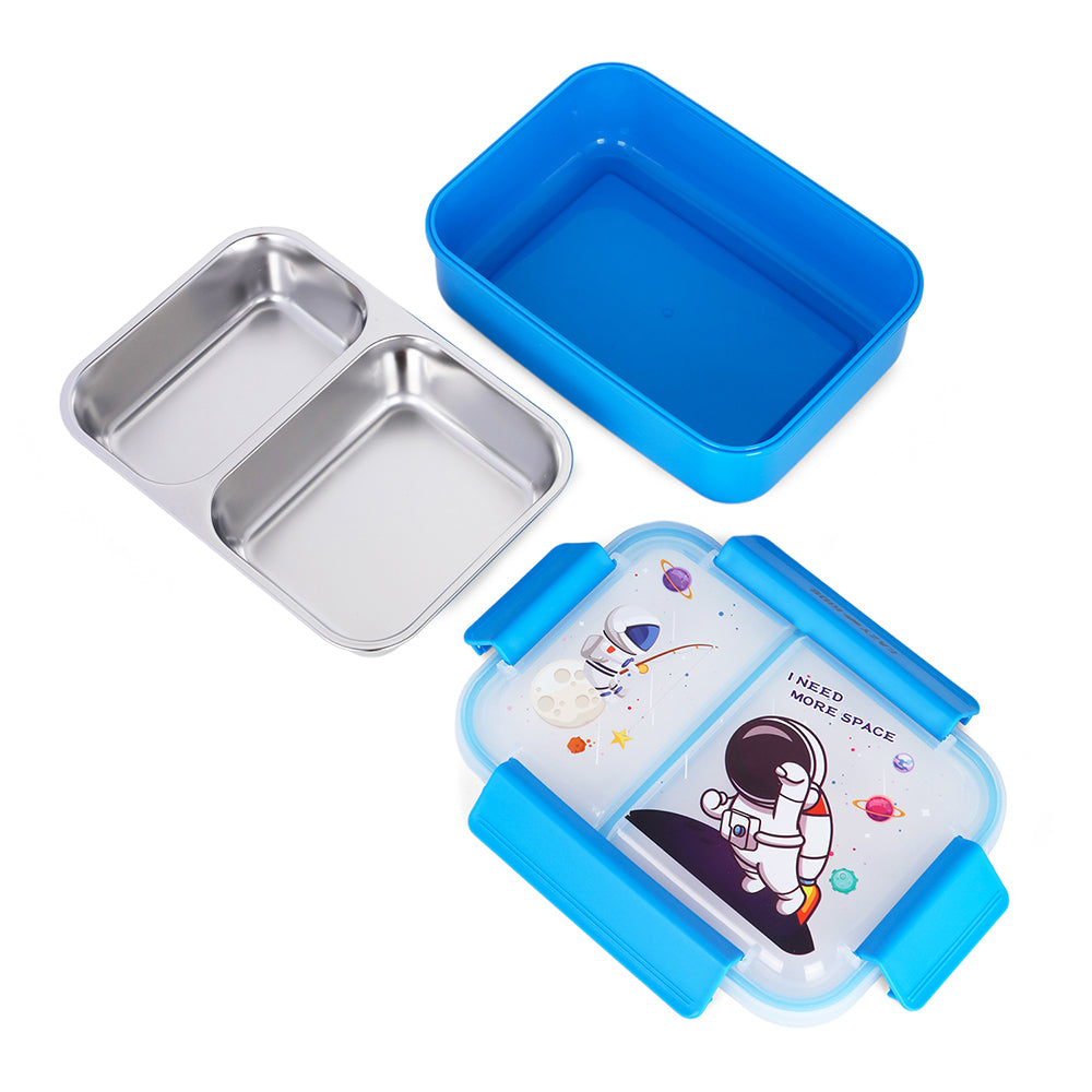 EAZY KIDS Lunch Box Astronaut - Blue