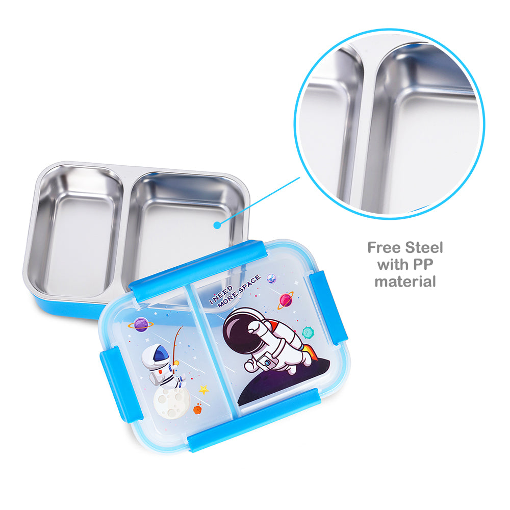 EAZY KIDS Lunch Box Astronaut - Blue