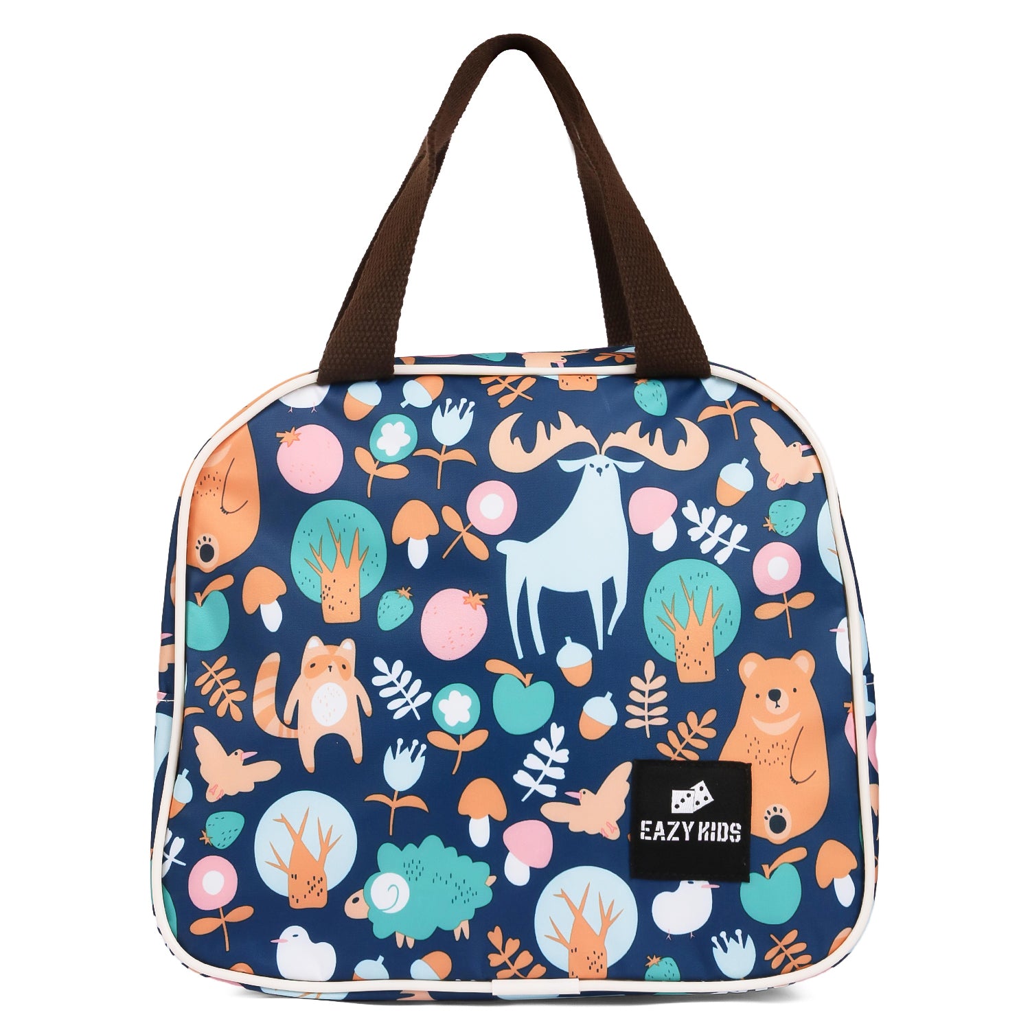 EAZY KIDS Panda Lunch Bag - Blue