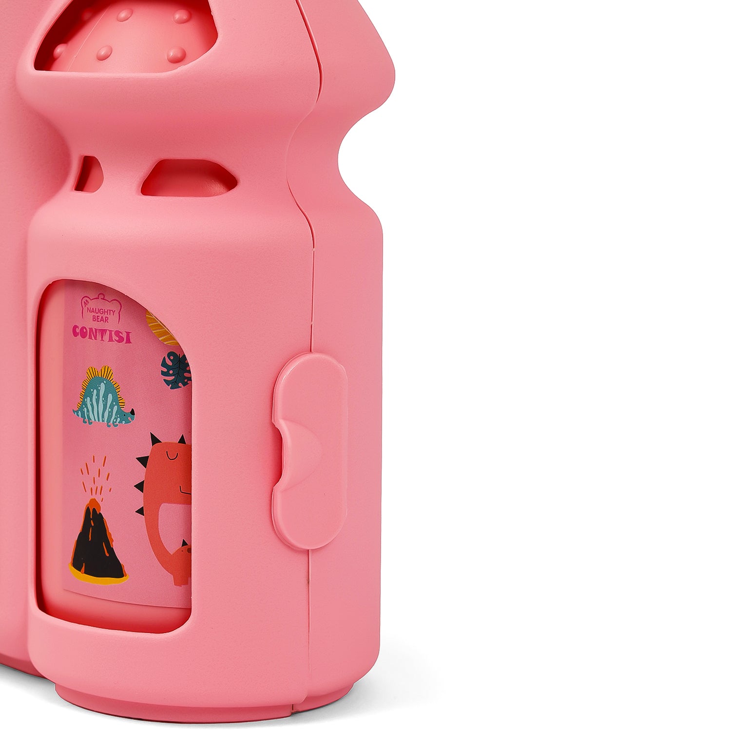 EAZY KIDS Lunch Box wt Bottle - Pink