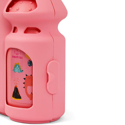 EAZY KIDS Lunch Box wt Bottle - Pink