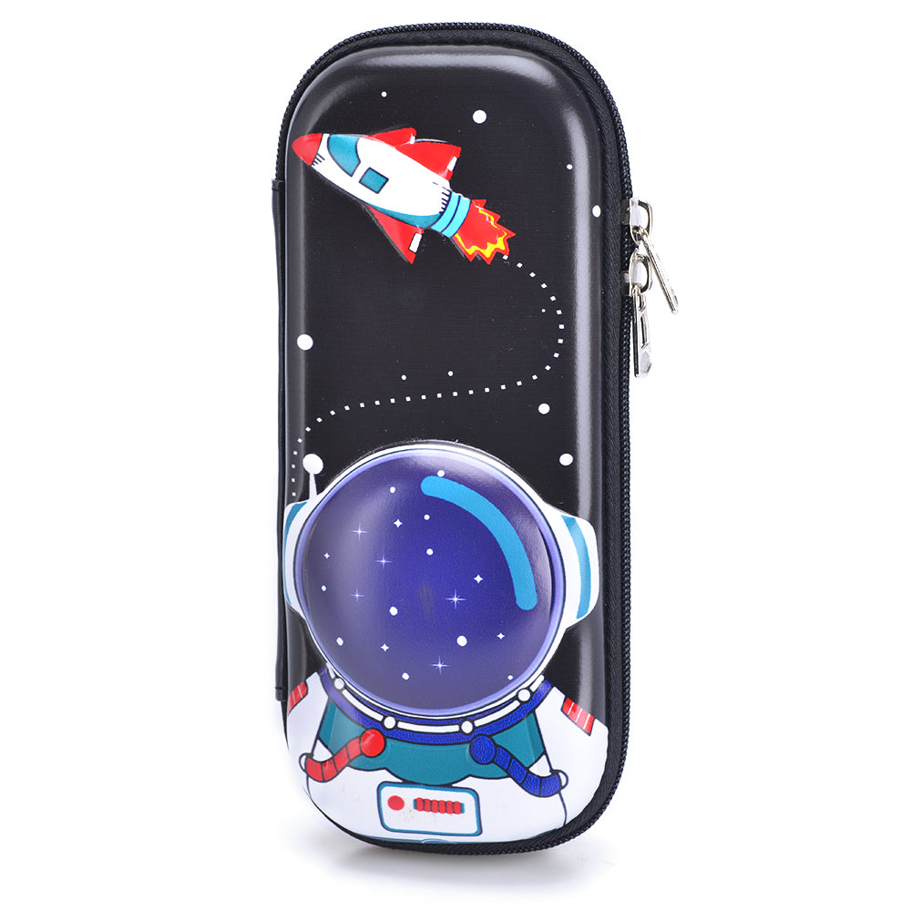 EAZY KIDS 3D Pencil Case Astronaut - Black