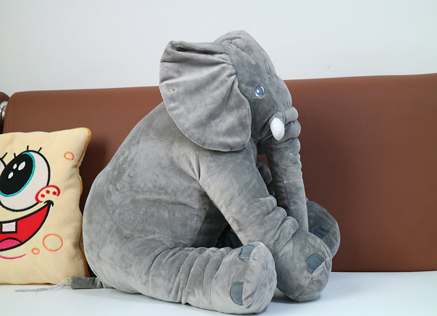 Eazy kids plush pillow Big Size Grey