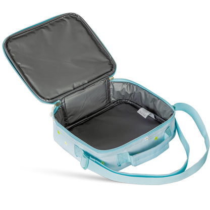 مجموعة حقائب مدرسية من إيزي كيدز، مقاس 17 بوصة، مكونة من 3 قطع، مع حقيبة غداء وحقيبة أقلام - لون أخضر ليتل ديزي