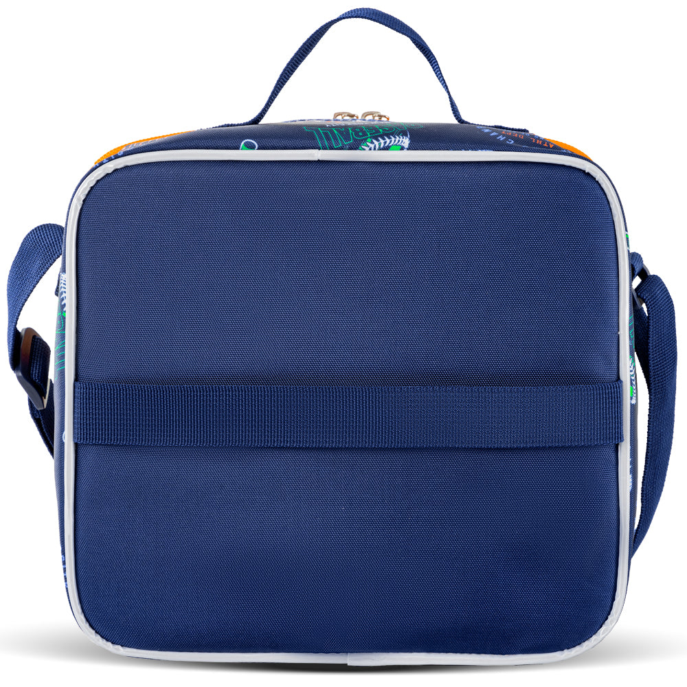 EAZY KIDS 18 inch Set of 3 Backpack w/Lunch Bag and Pencil Case - Basket Ball