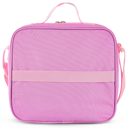EAZY KIDS 17 inch Set of 3 Backpack w/Lunch Bag and Pencil Case - Sugar Pop Pink