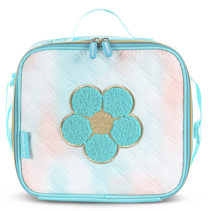 EAZY KIDS 18 inch Set of 3 Backpack w/Lunch Bag and Pencil Case - Flora Green