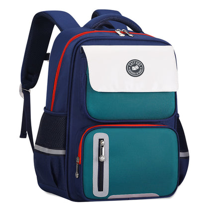 EAZY KIDS - Back to School - 16 inch Ergonomic School Bag - Blue