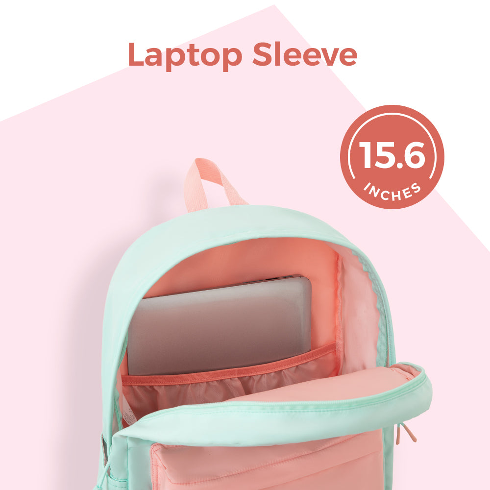 Eazy Kids 16.5” School Backpack with Laptop Compartment – Lightweight Design, Purrfect Dreams