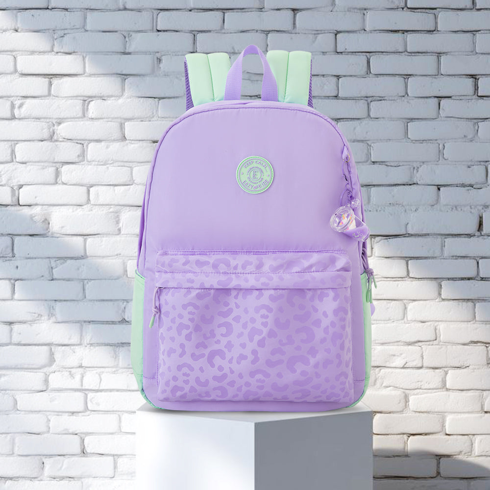 Eazy Kids Personalized 16.5” School Backpack with Laptop Compartment – Lightweight Design,Glow Backpack
