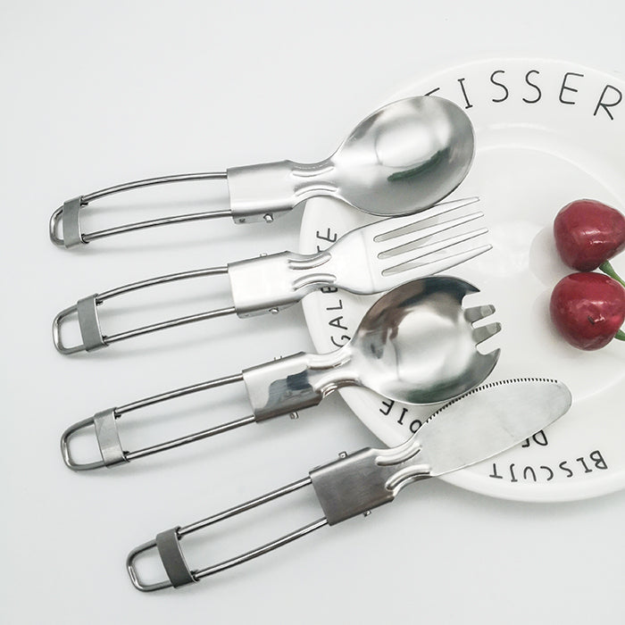 EAZY KIDS Folding Spoon Fork