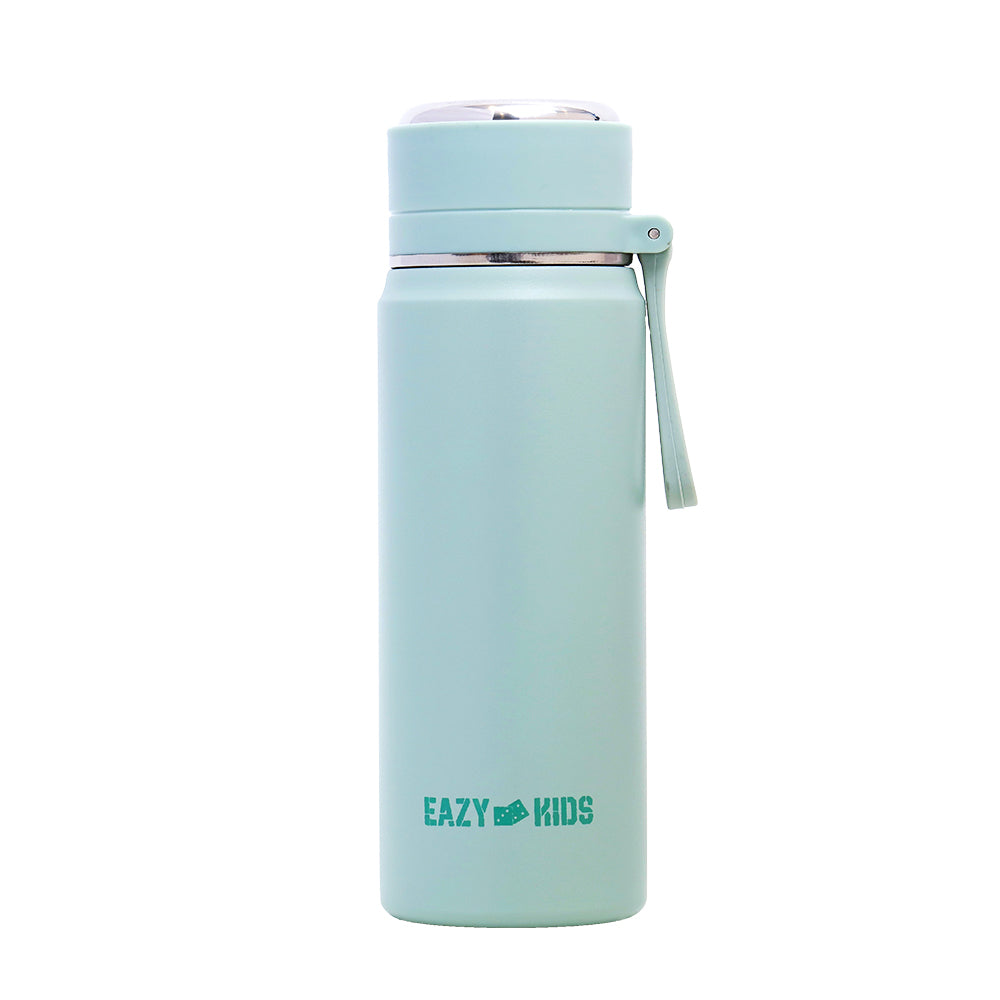 EAZY KIDS Insulated Sports Water Bottle - Green, 450ml