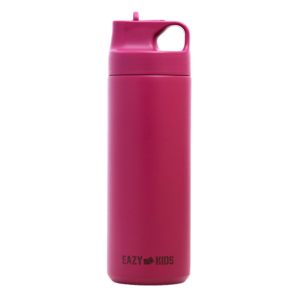 EAZY KIDS Insulated Sports Water Bottle - Pink, 550ml