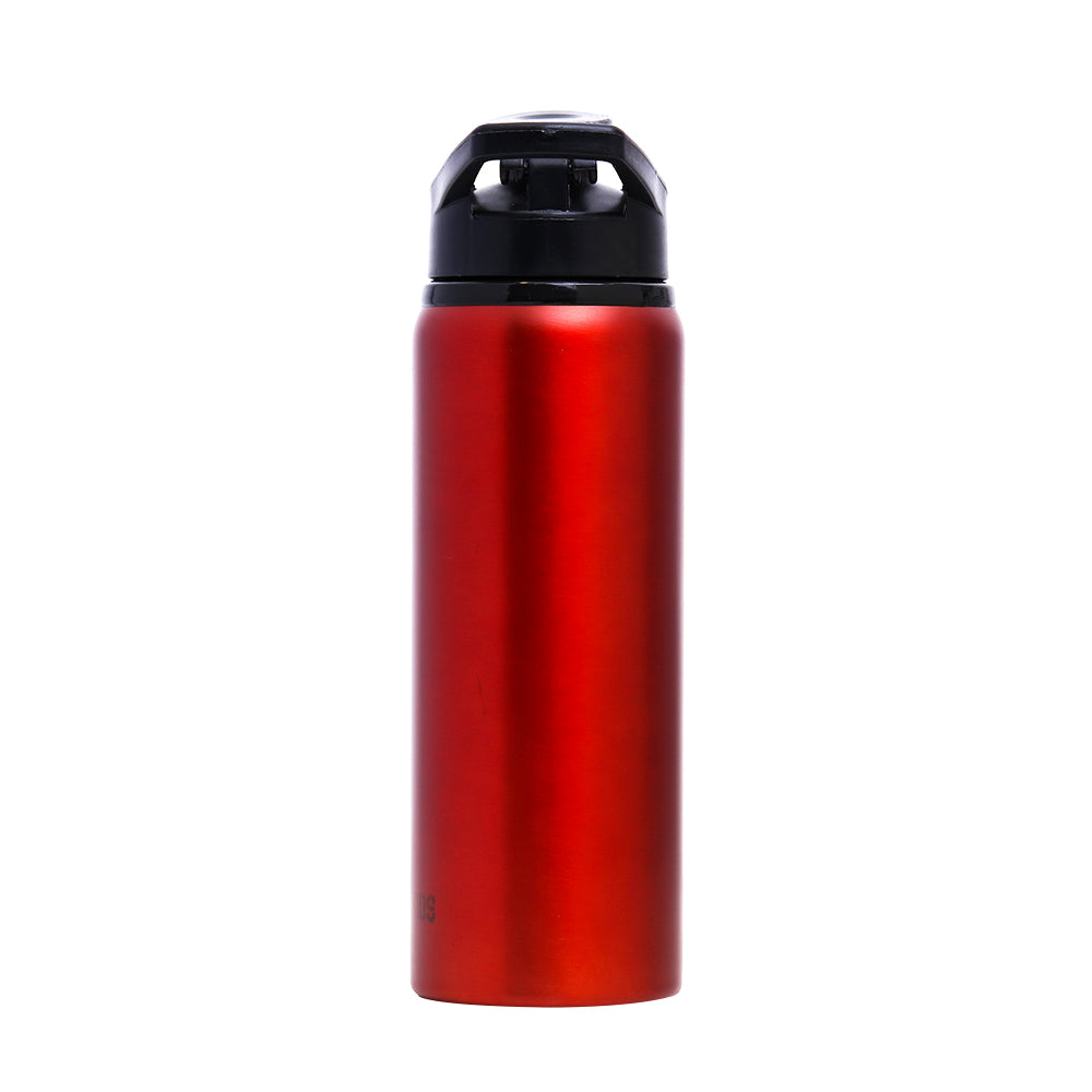 EAZY KIDS Stainless Steel Sports Water Bottle - Red, 700ml