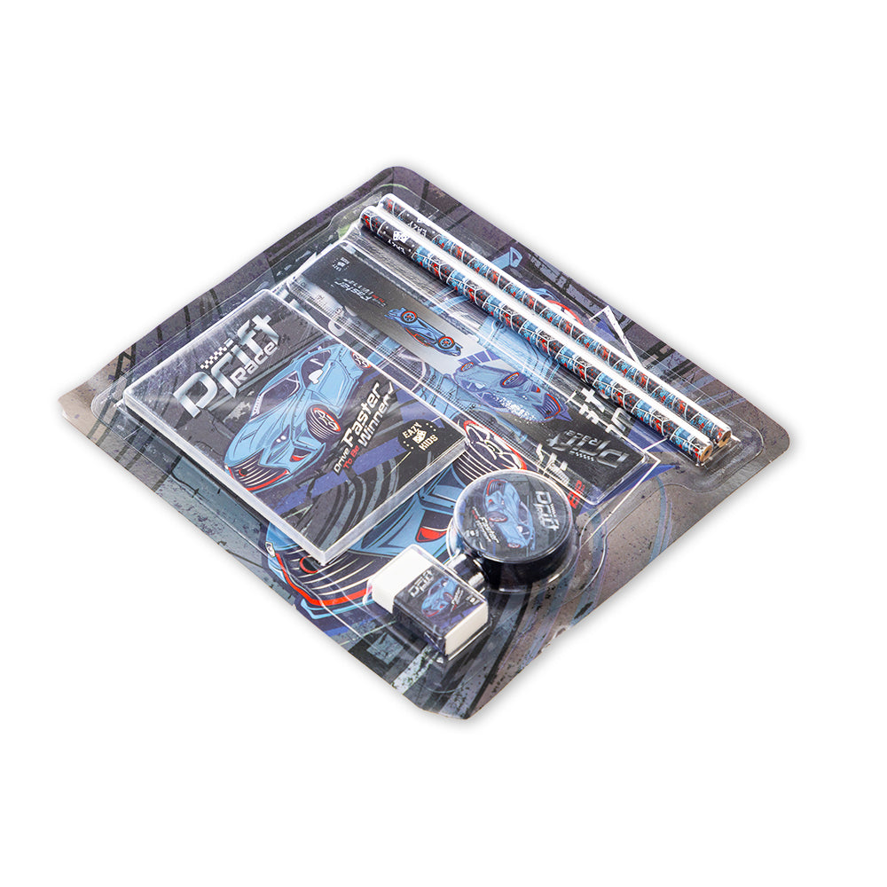 Eazy Kids Stationary Set - Drift Racing