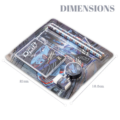 Eazy Kids Stationary Set - Drift Racing