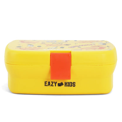 EAZY KIDS Bento Lunch Box - Dino Yellow