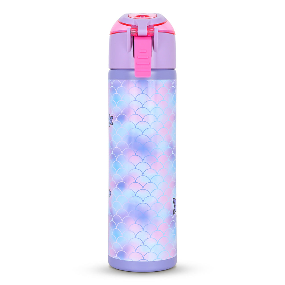 EAZY KIDS Insulated SS Water Bottle w/Spray Mermaid - 640ml