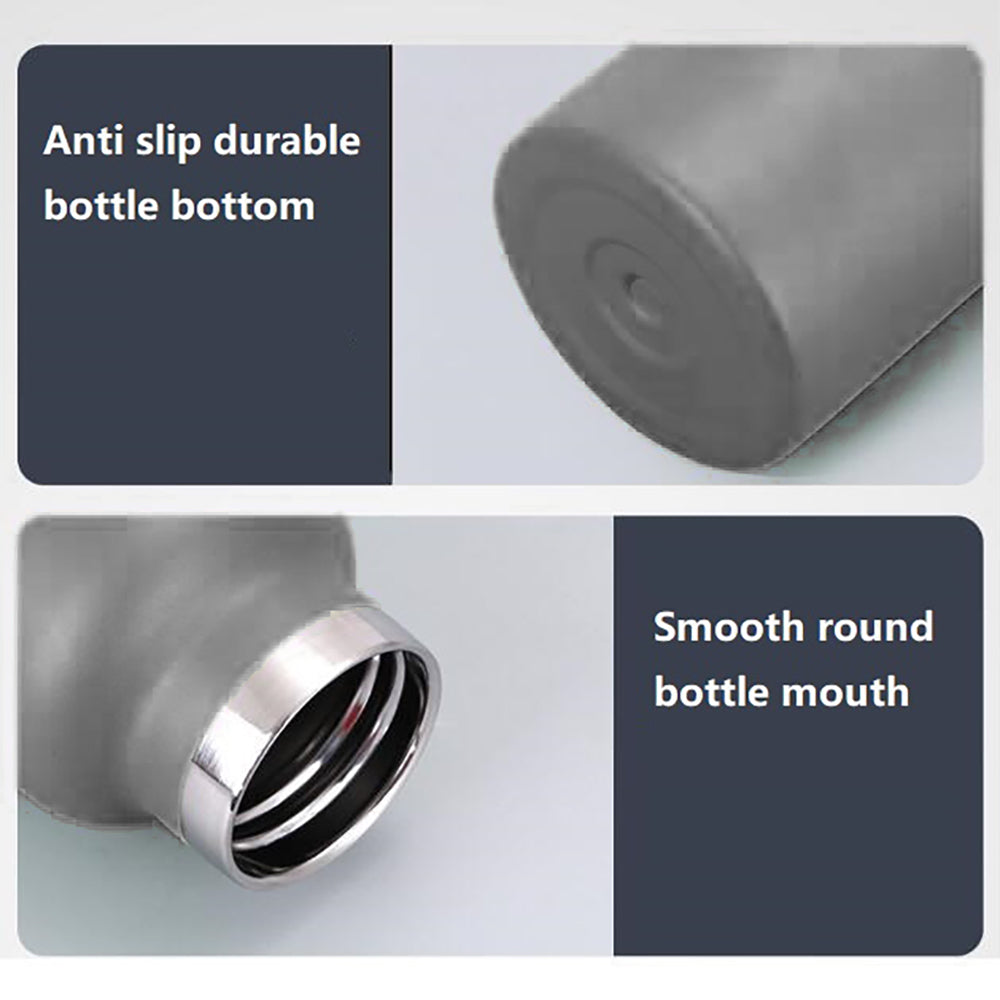 EAZY KIDS Stainless Steel Water Bottle 350ml - Grey