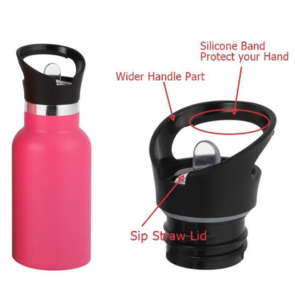 EAZY KIDS Stainless Steel Water Bottle 350ml - Pink