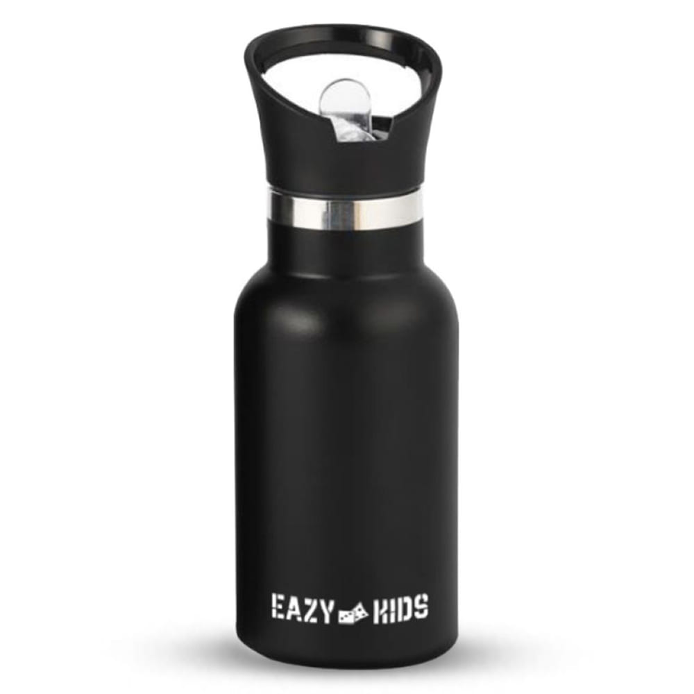 EAZY KIDS Stainless Steel Water Bottle 500ml - Black