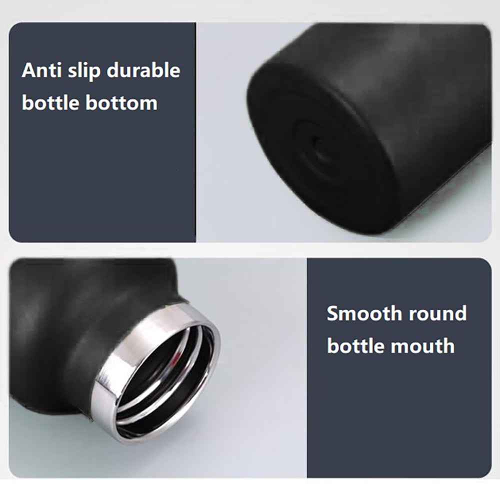 EAZY KIDS Stainless Steel Water Bottle 500ml - Black