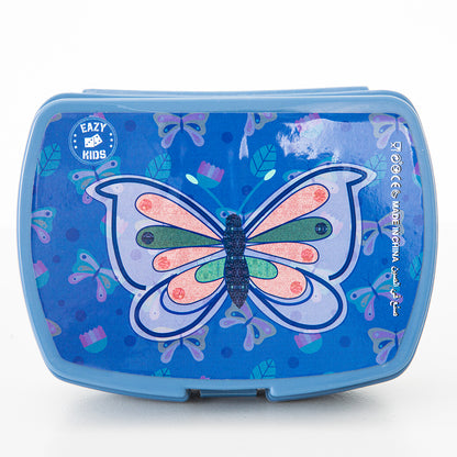 Eazy Kids 17” Trolley School Bag 5-in-1 with Wheels – Backpack, Lunch Bag, Water Bottle, Lunch Box & Pencil Case, Blue