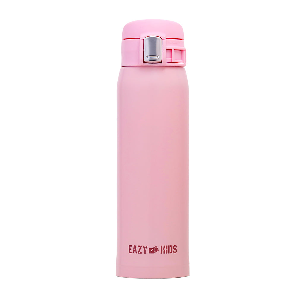 EAZY KIDS Insulated Travel Water Bottle - Pink, 500ml
