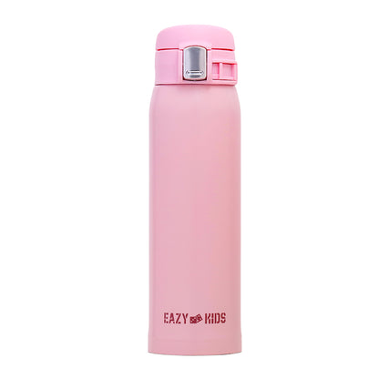 EAZY KIDS Insulated Travel Water Bottle - Pink, 500ml